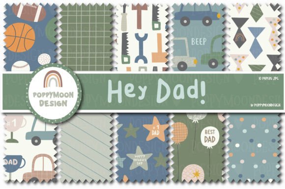 Expressing Gratitude Through Creative Craftsmanship: The Hey Dad Paper Set for Father’s Day